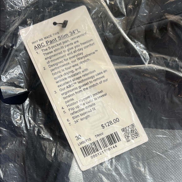 lululemon athletica Navy Chinos